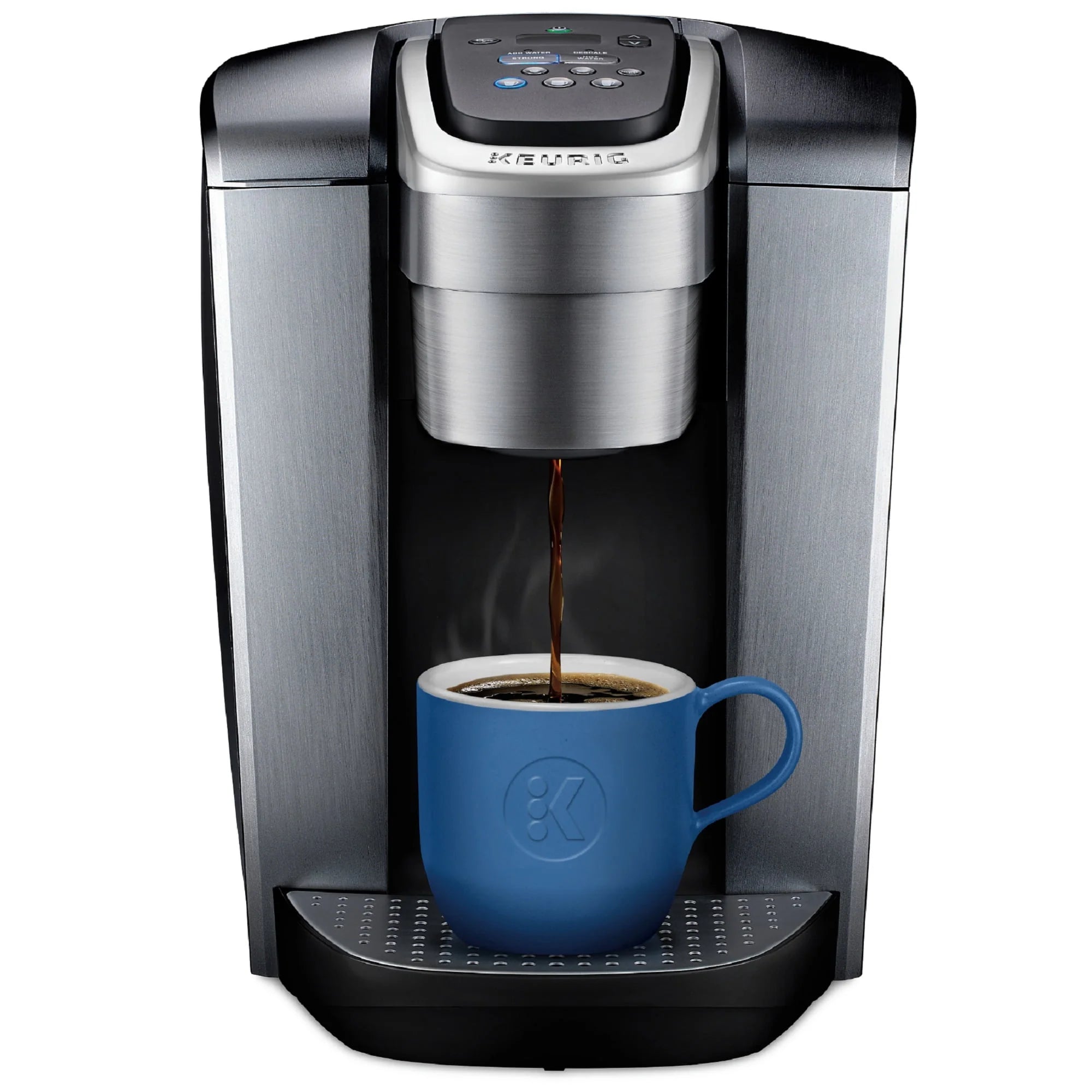 Brushed Silver Single-Serve K-Cup Pod Coffee Maker T922