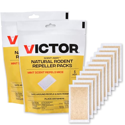 2 Pack Peppermint Oil Rodent Repelling Sachets Y2355