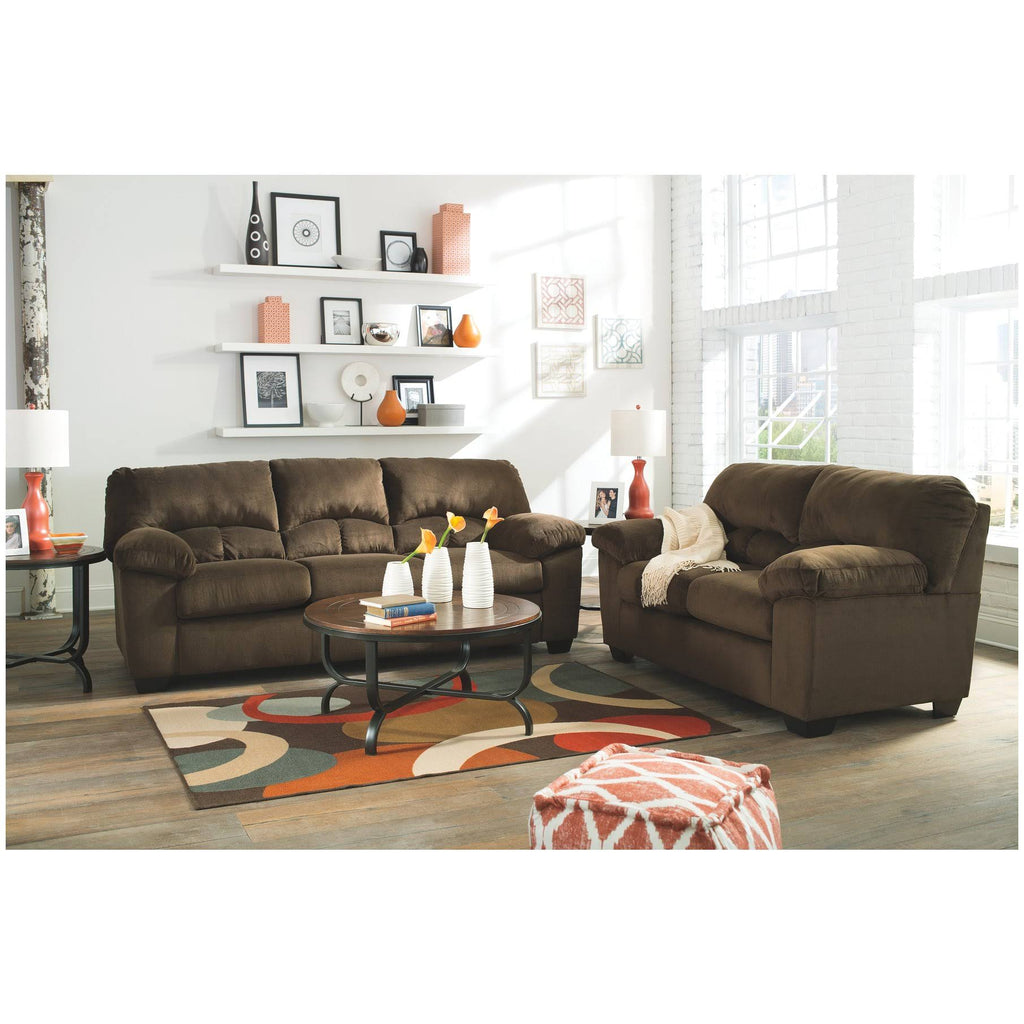 Chocolate Full Sofa Sleeper E58975