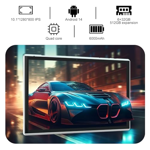 10.1 inch Android Tablet with 6GB RAM 32GB ROM N35672
