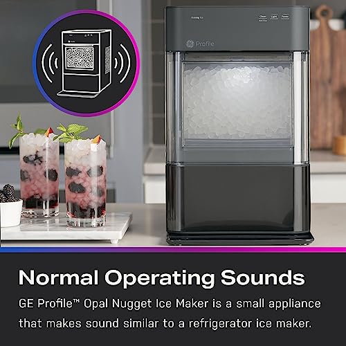 Stainless Steel Countertop Nugget Ice Maker with 1 Gallon Tank W681949
