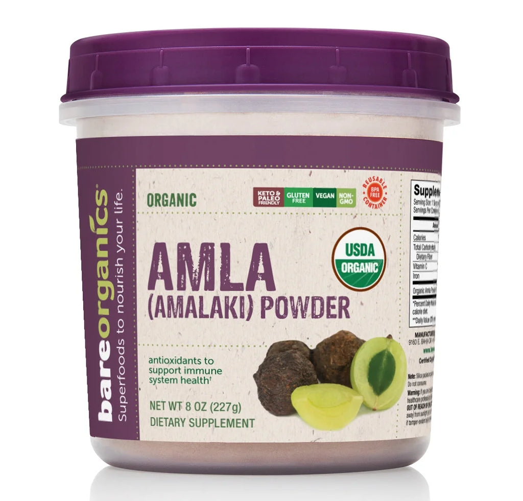 Amla, Indian Gooseberry & Superfood Powder, Dietary Supplement, 8 Oz D828607