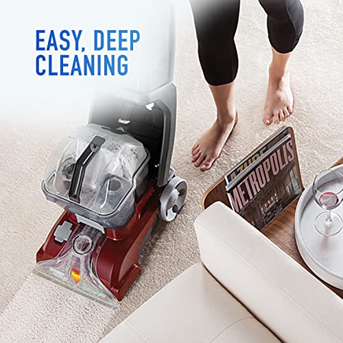 Red Upright Carpet Cleaner Machine with Storage Mat Q38459