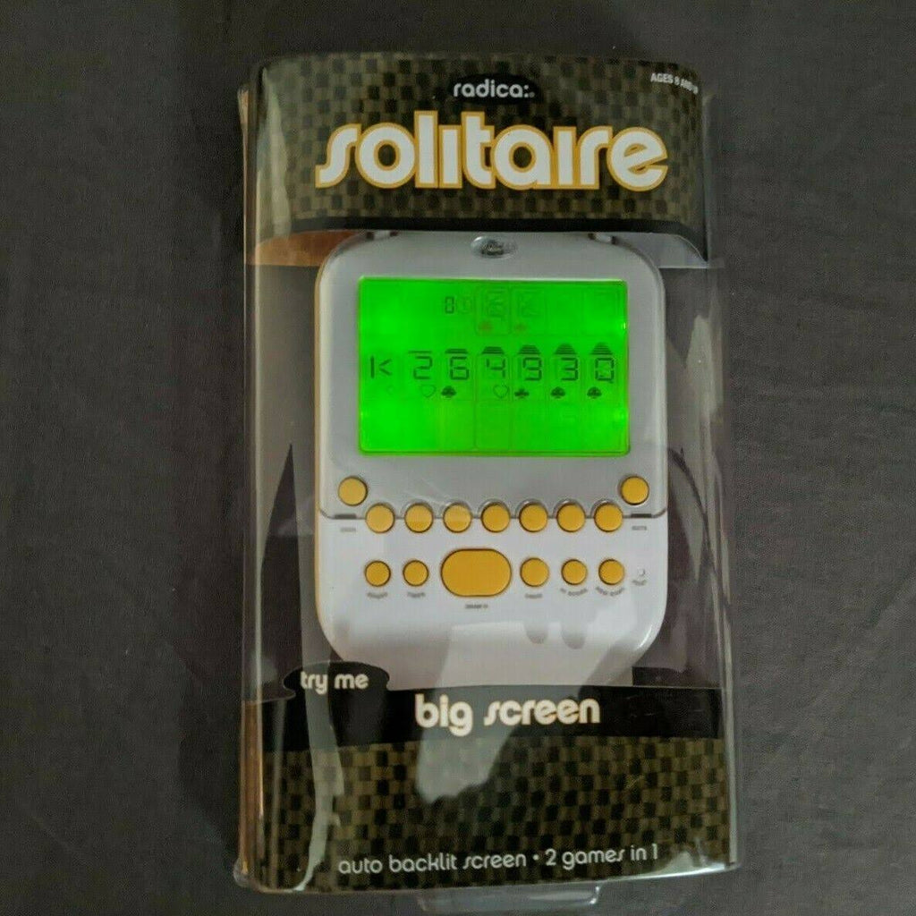 Yellow White Electronic Handheld Game G8931