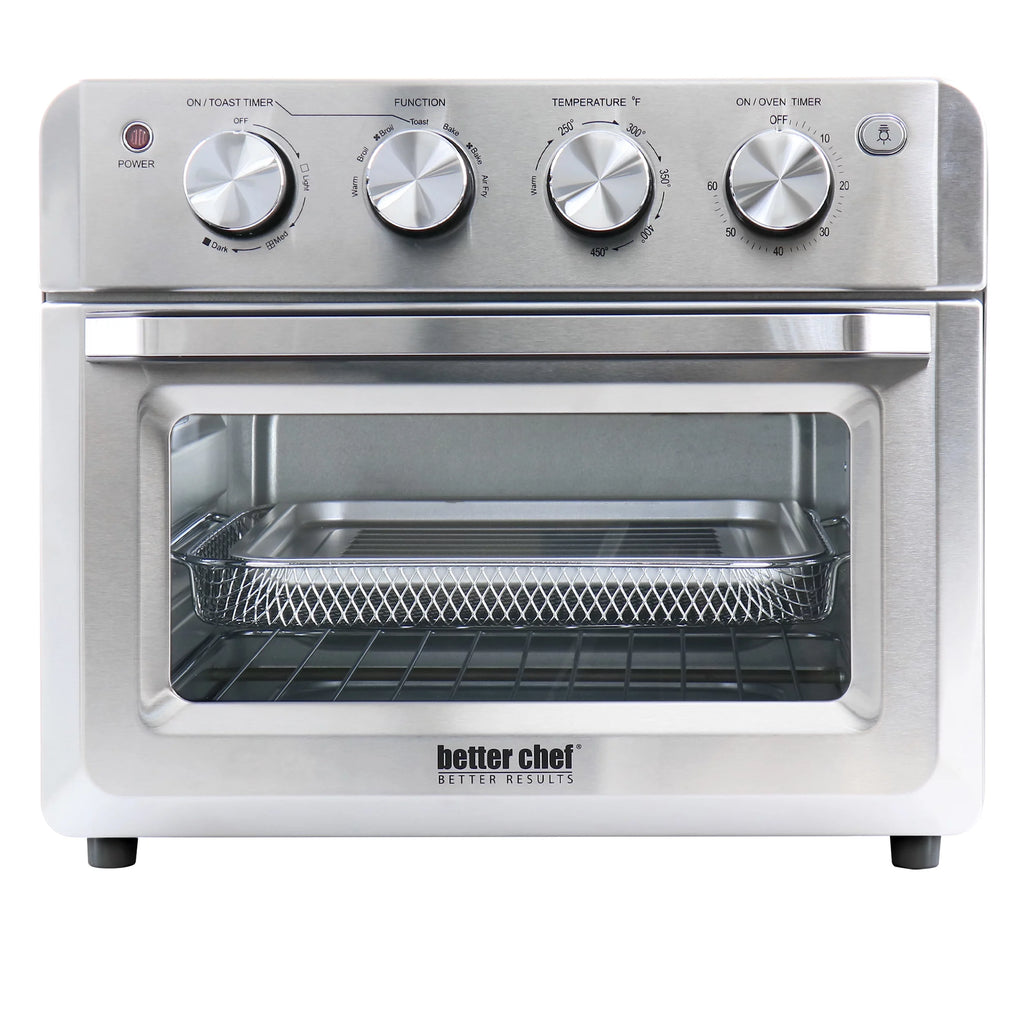 Silver 20 Liter Convection Air Fryer Toaster Oven P8686