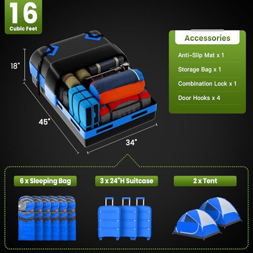 Blue Soft Rooftop Cargo Bag Q215832