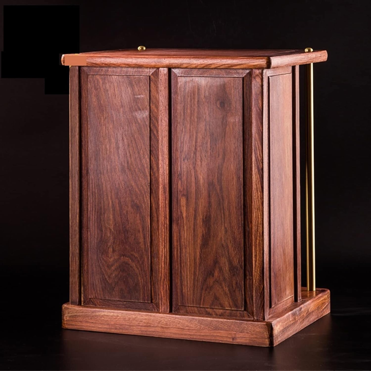 Rosewood Solid Wood Hanging Wall Shelf K46944