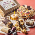 Gift Basket in Tin with Balloons, Candles H4662