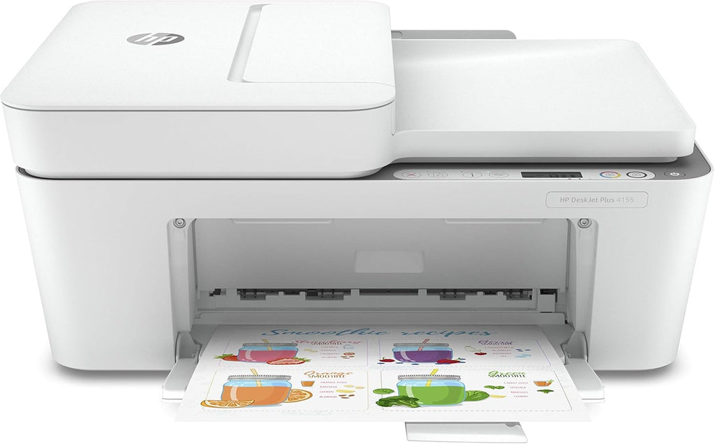 (Renewed) HP DeskJet Plus 4155 Wireless All-in-One Printer Pack of 2 M452