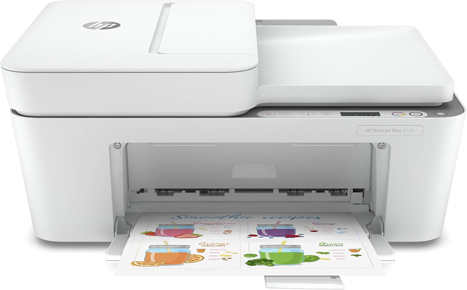 (Renewed) HP DeskJet Plus 4155 Wireless All-in-One Printer Pack of 2 M452