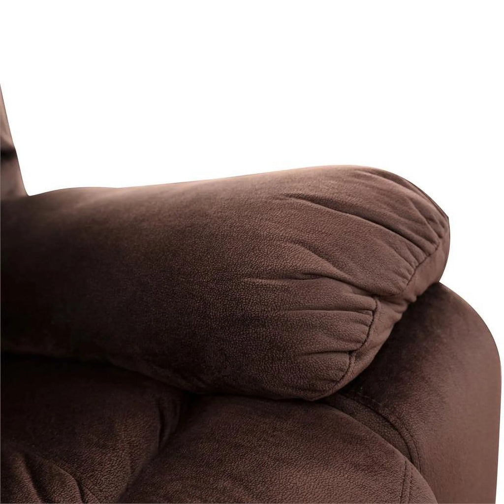 Chocolate Reclining Sofa P1919
