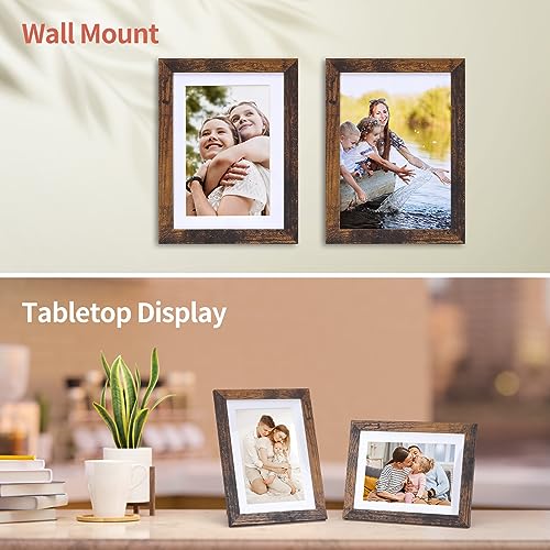 Natural Wood Color 8x10 Picture Frame 15 Pack N639
