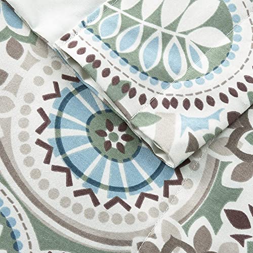 Latte Lined Arched Valance, 50 by 17-Inch P8183