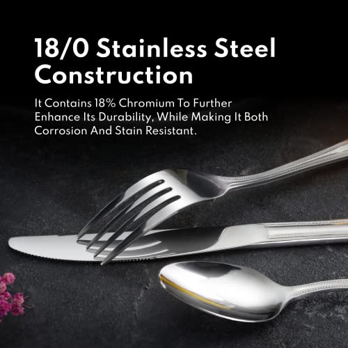 60 piece Stainless Steel Flatware Set N371
