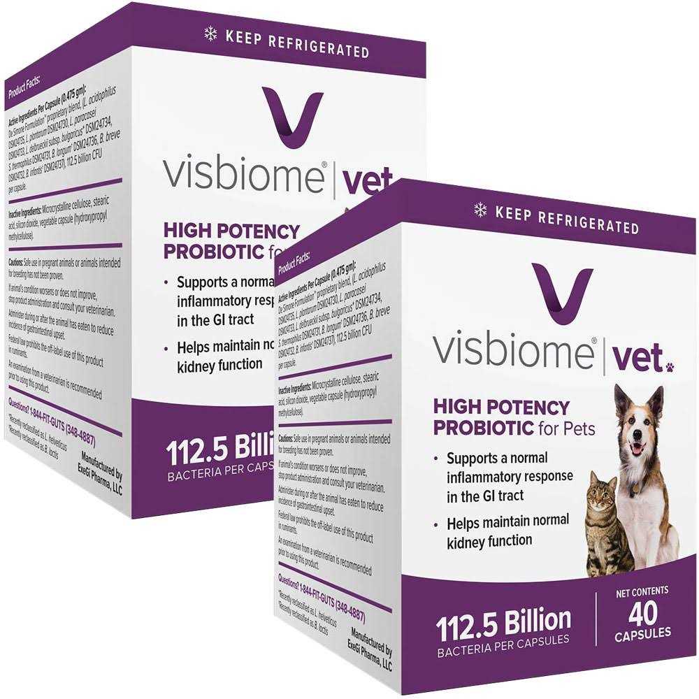 Visbiome Vet Capsules Probiotic for Pets M1015