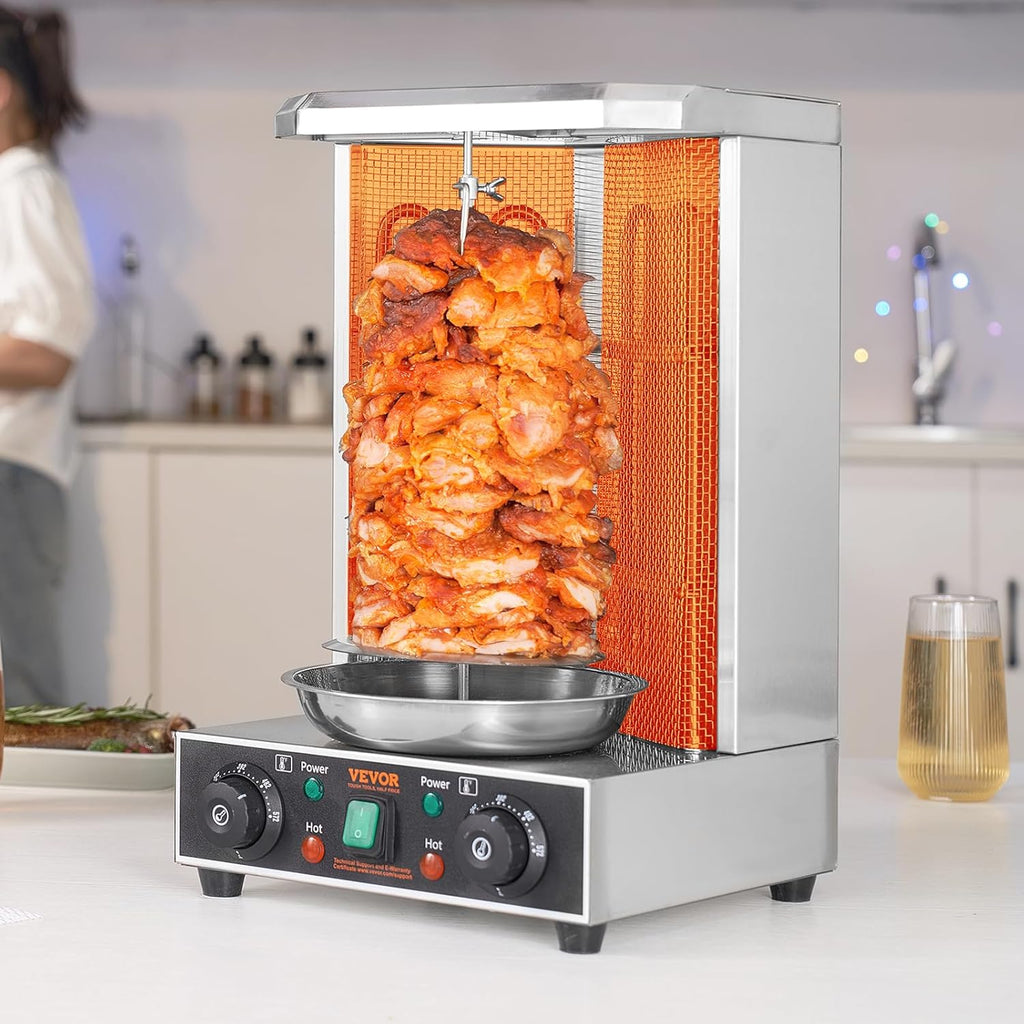 13 lbs Capacity Electric Vertical Broiler Shawarma Grill Machine F6836