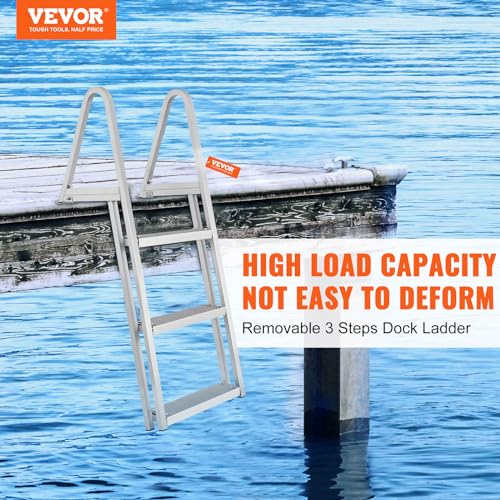 Aluminum Swim Ladder with Nonslip Design N301