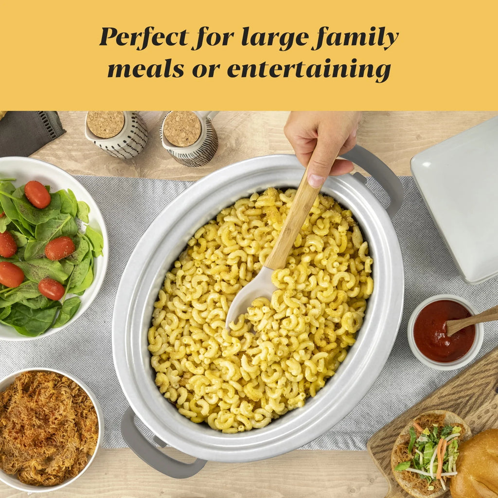 7-Quart Programmable Slow Cooker, Grey D50332