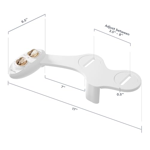 Self-Cleaning Non-Electric Bidet Attachment (White) R928930