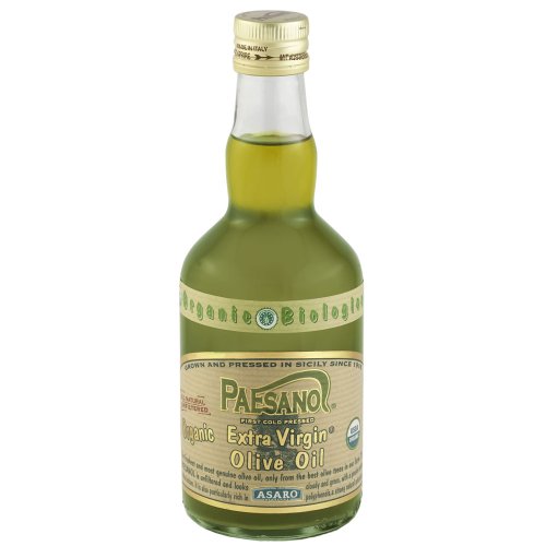 Organic Unfiltered Extra Virgin Olive Oil 33.8 Fl Oz Glass C714