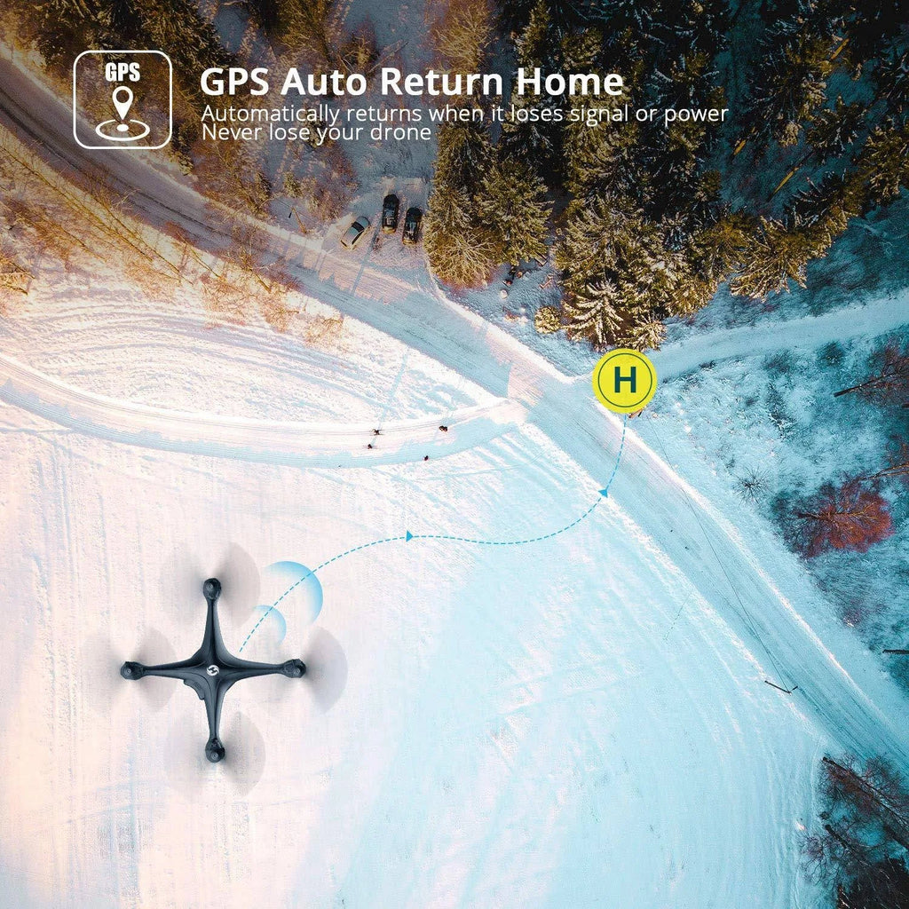 2K 1080p FPV Drone with Camera GPS RC Quadcopter X26427