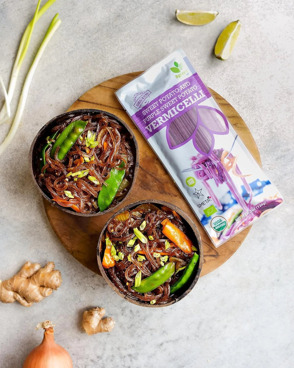 Organic Purple Yam & Sweet Potato Vermicelli (6 Pack) N66636