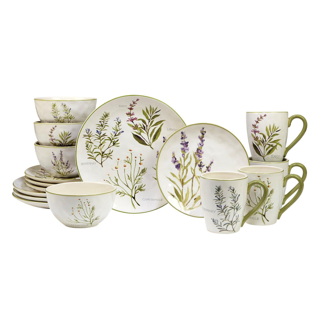 16-Piece Dinnerware Set, Service for 4 V2938