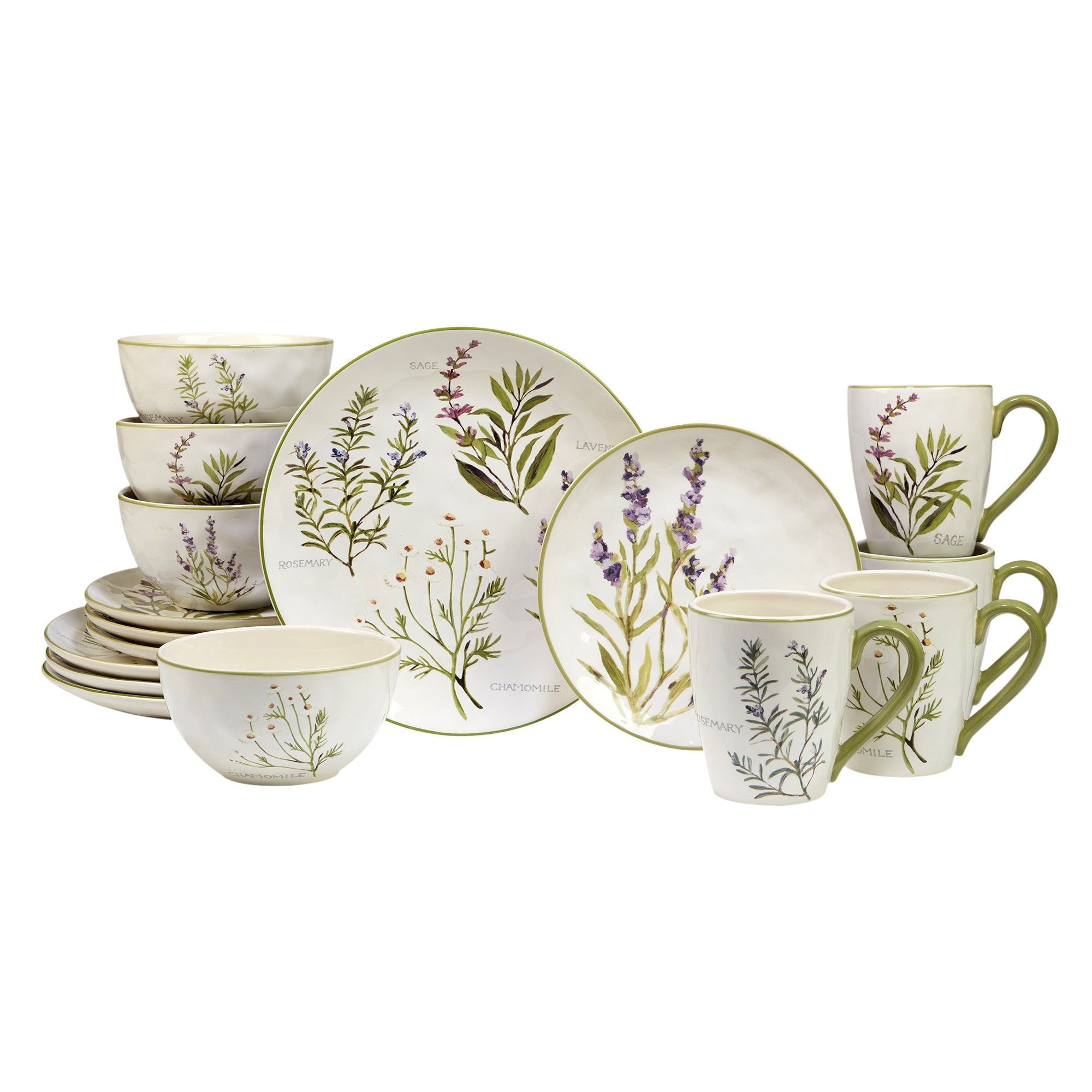 16-Piece Dinnerware Set, Service for 4 V2938