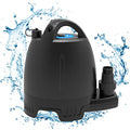 Submersible Water Pump 1/6 HP Thermoplastic Utility Pump 1750GPH with 10 ft Cord B2940