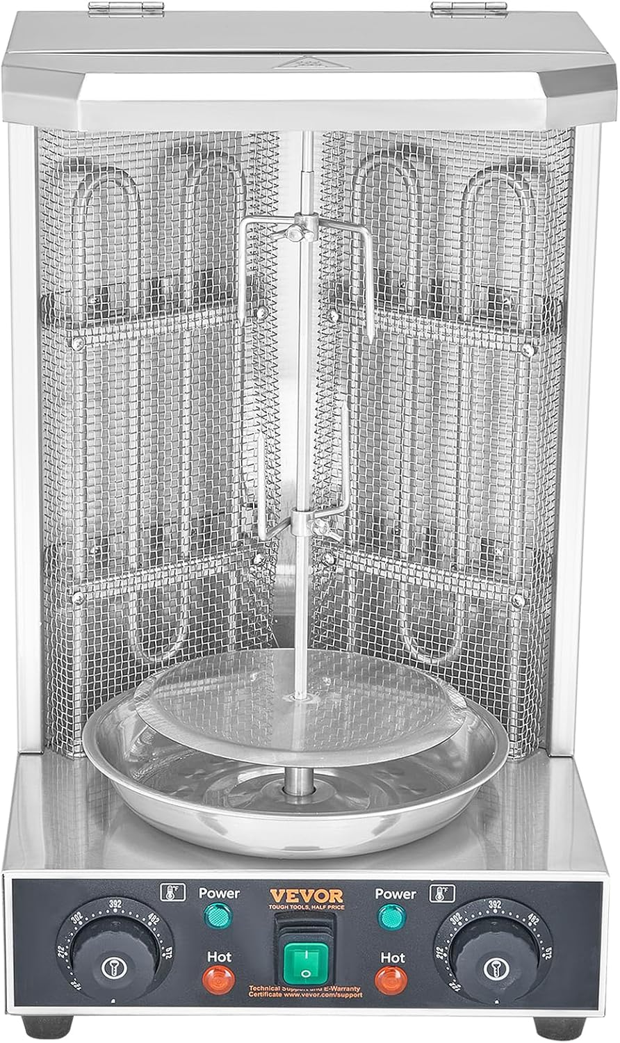 13 lbs Capacity Electric Vertical Broiler Shawarma Grill Machine F6836