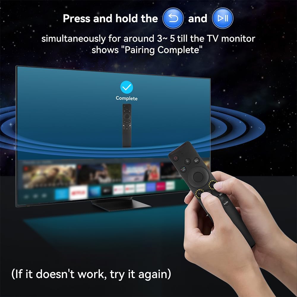 (2 Pcs) Voice Remote for Samsung TV G93088