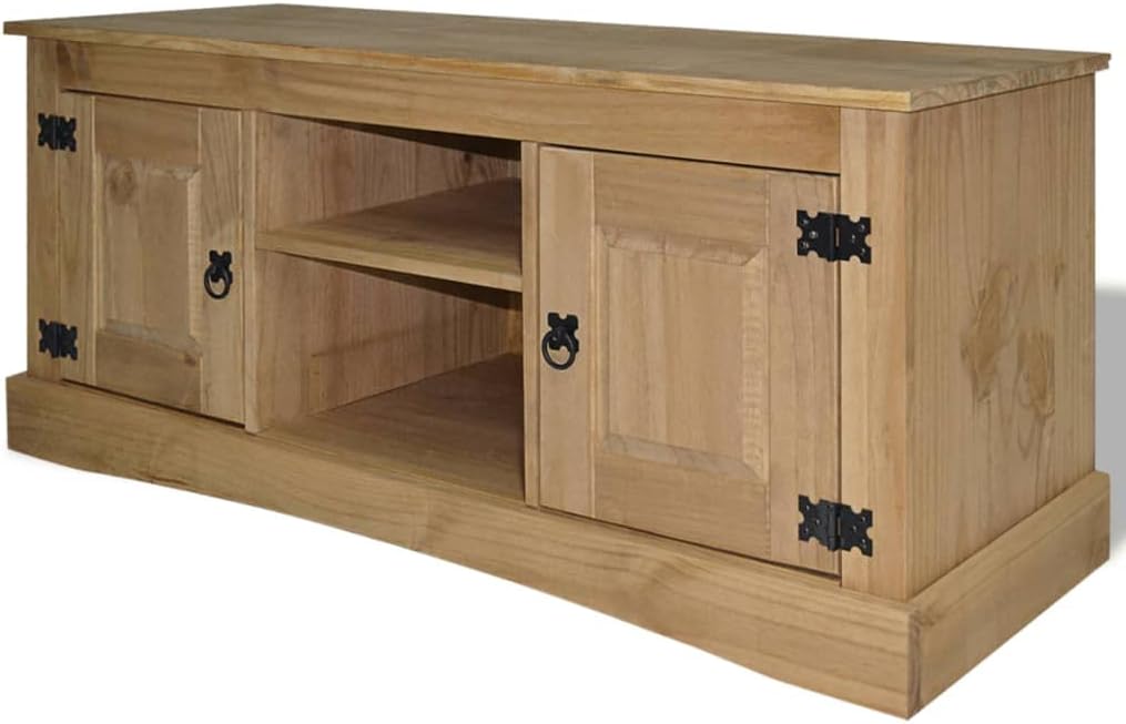 TV Cabinet Mexican Pine 47.2"x15.7"x20.5" D7404