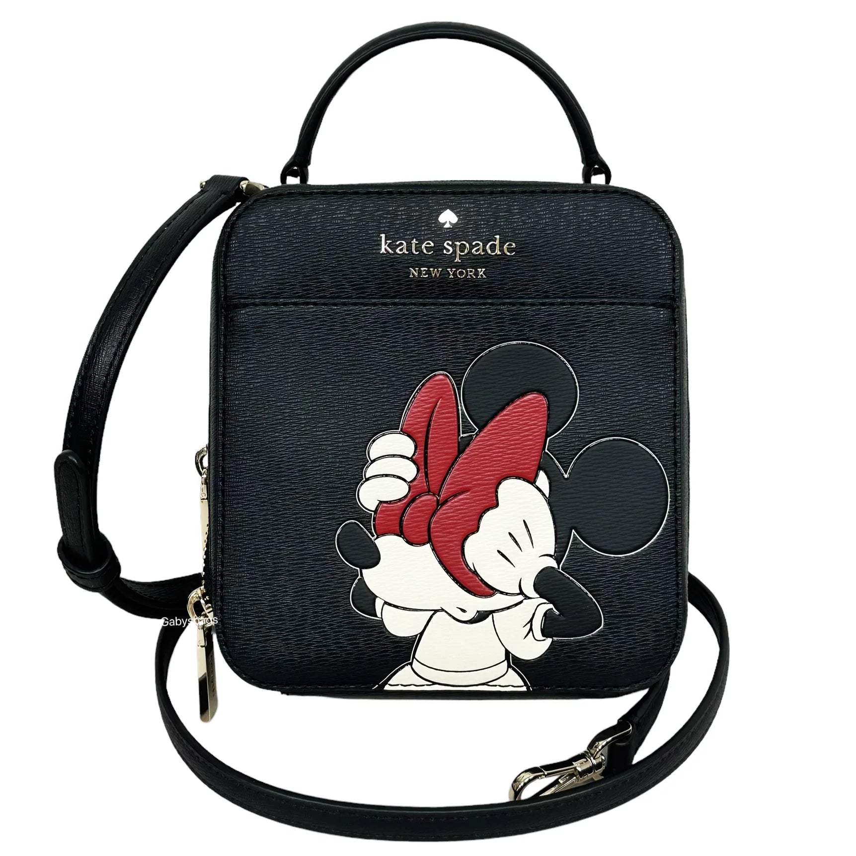 Disney Minnie Mouse Daisy Vanity Saffiano PVC Crossbody Handbag J468