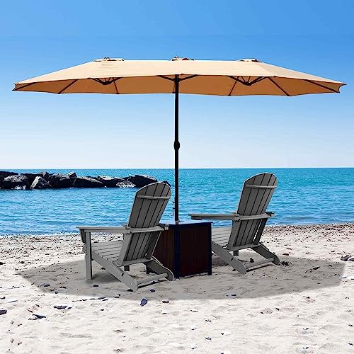 Folding Adirondack Chairs Set of 2 with Cup Holder V41278