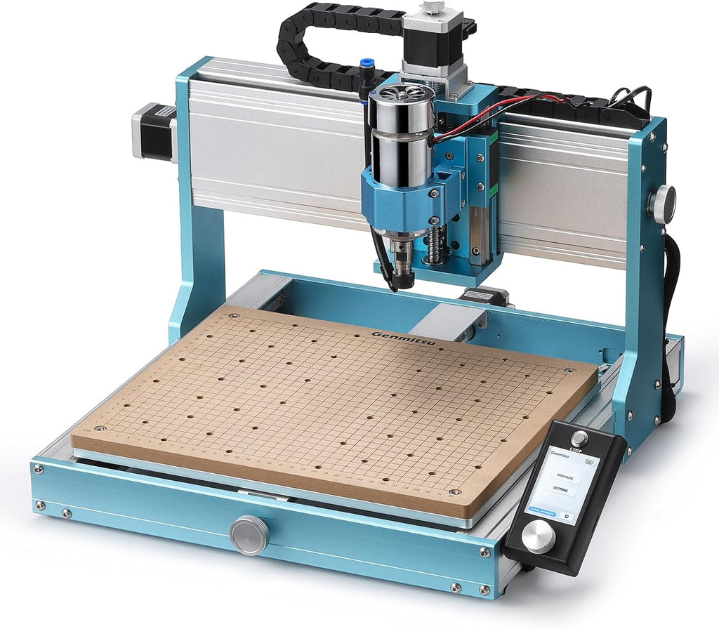 CNC Router Machine with Linear Guide & Ball Screw Motion, 360 x 300 x 12mm I3372