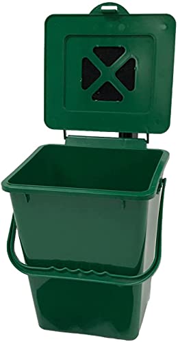 2.4 Gallon Green Kitchen Compost Pail K260