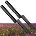 Heavy Duty Steel Fence Post Repair Stakes Kit (1pcs matte black) P2946