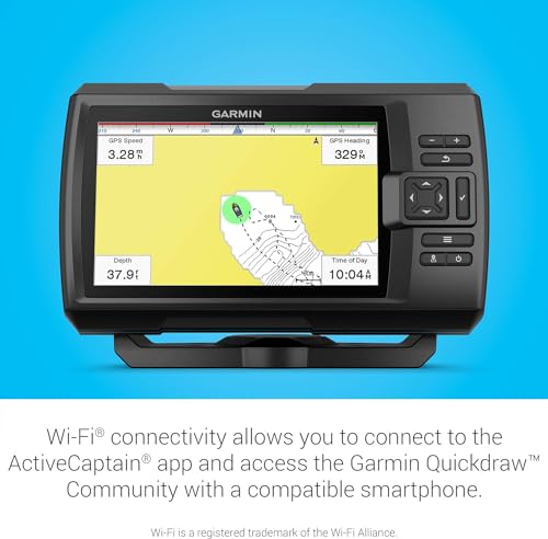 7-inch Color Fishfinder and Sonar Transducer F195