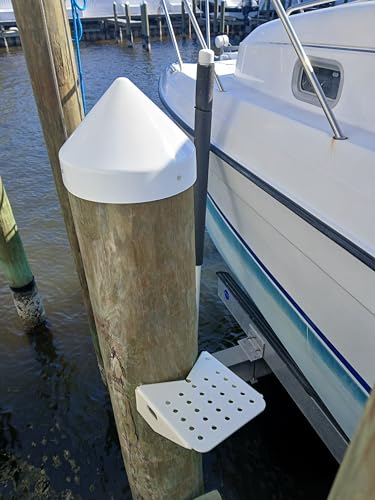 Aluminum Boat Dock Step with Powder Coat Finish N5926