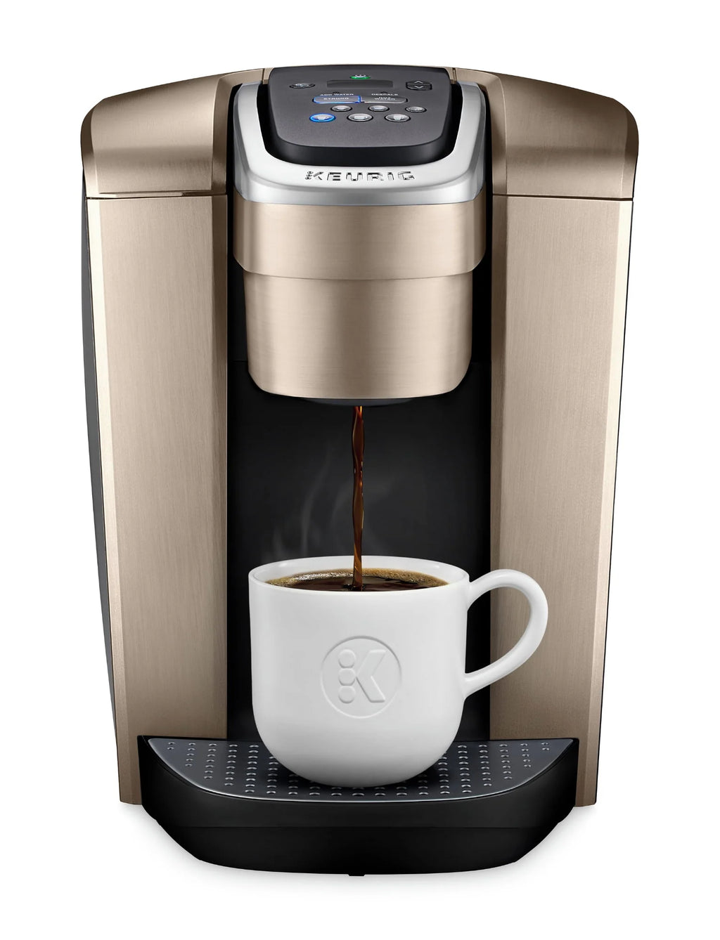 Brushed Silver Single-Serve K-Cup Pod Coffee Maker T922
