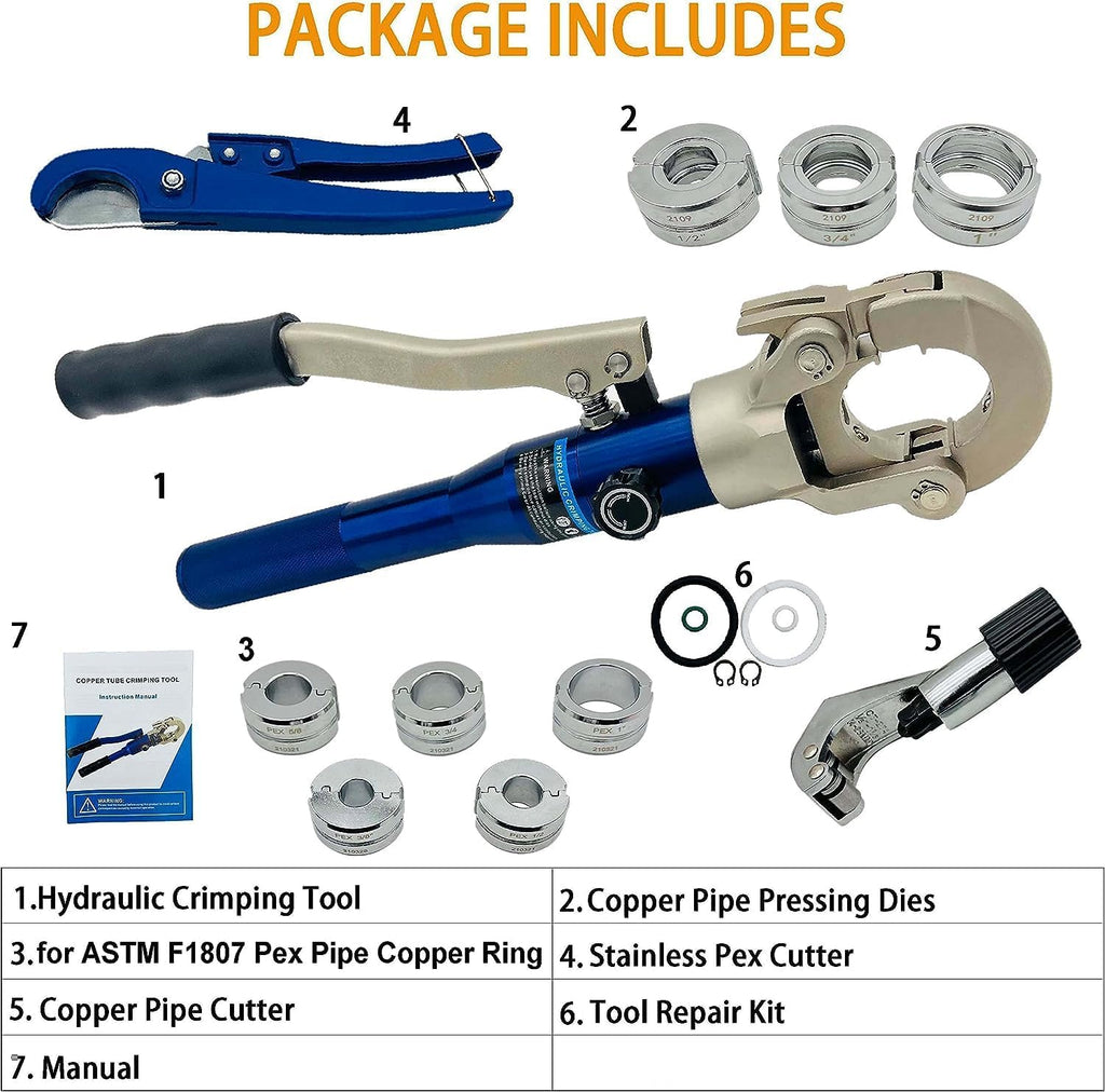 Copper Press Tool Pipe Crimping Tool I9100