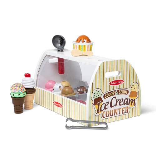 28 pcs Wooden Ice Cream Play Food Set L40818