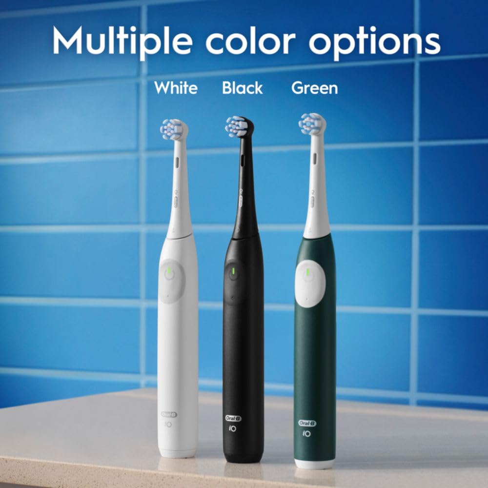 Pure White Rechargeable Electric Toothbrush with 1 Brush Head E66436