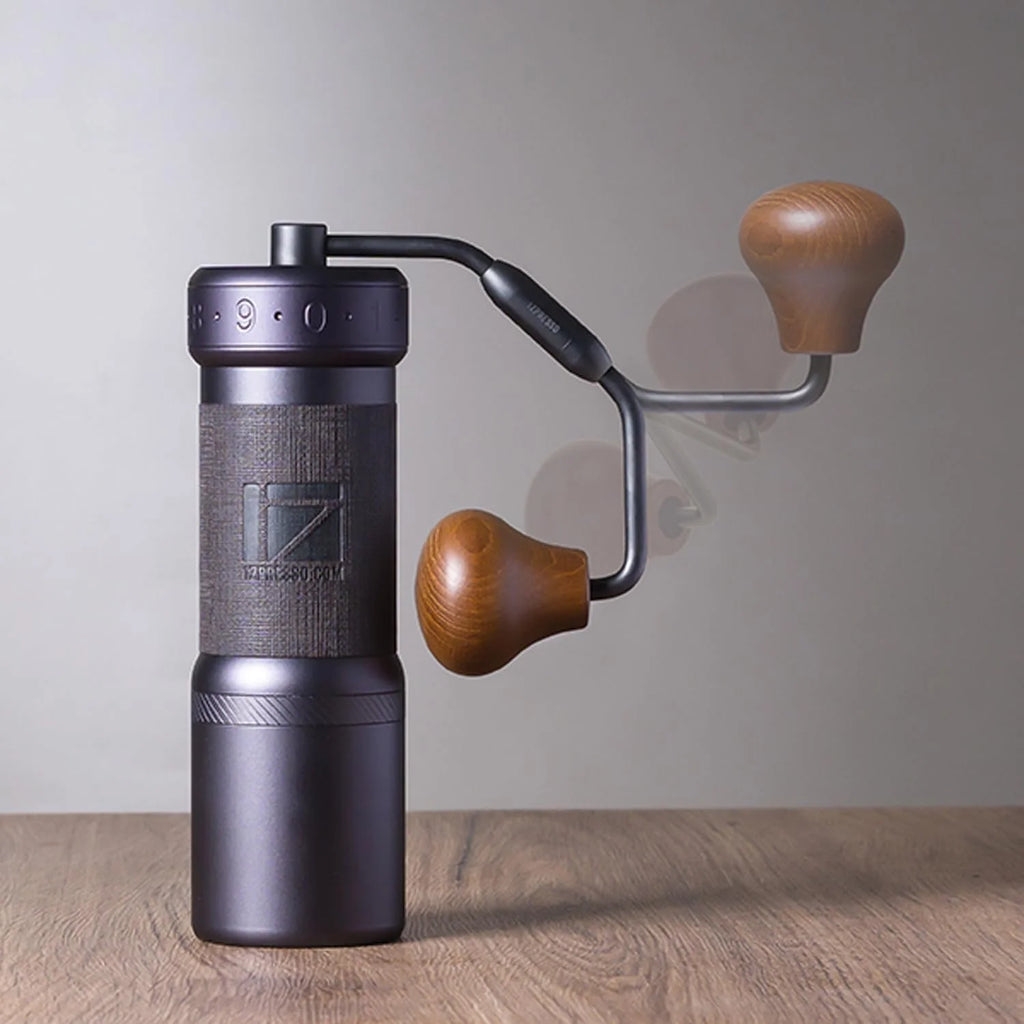 Manual Coffee Grinder Iron Gray Conical Burr Y751
