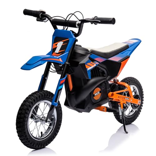 24V Electric Dirt Bike with Leather Seat and Rubber Tires B6742