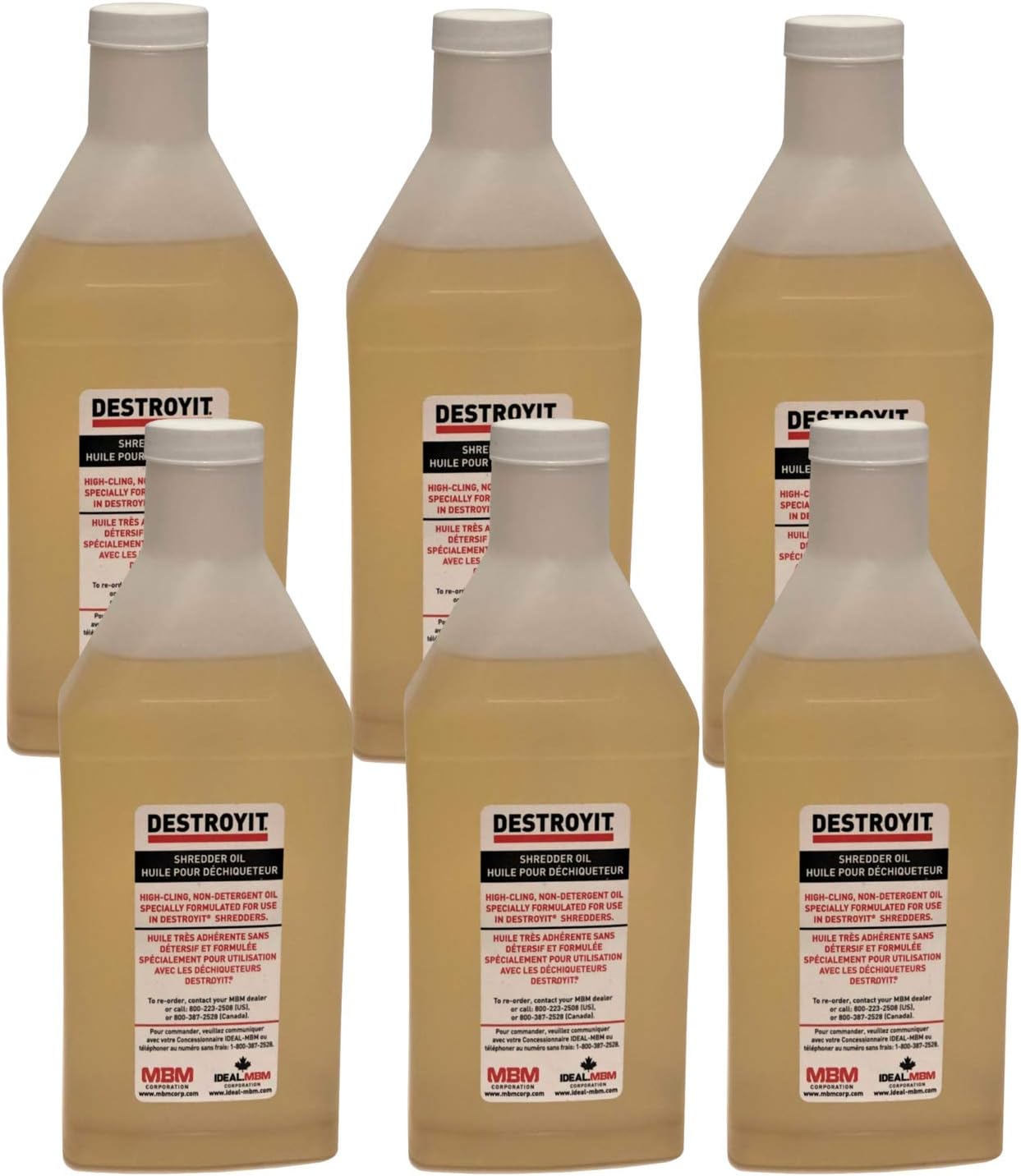 Shredder Oil Pack of 6, 1 Quartz Bottles (32oz) A17797
