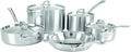 10 Piece 5-Ply Stainless Steel Cookware Set K550