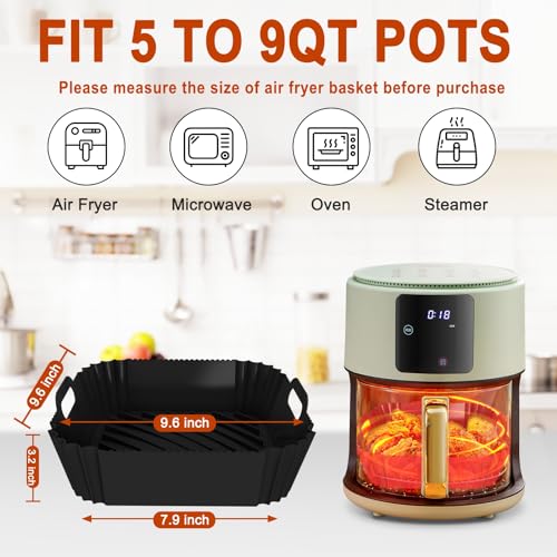 Silicone Reusable Air Fryer Liners J79299