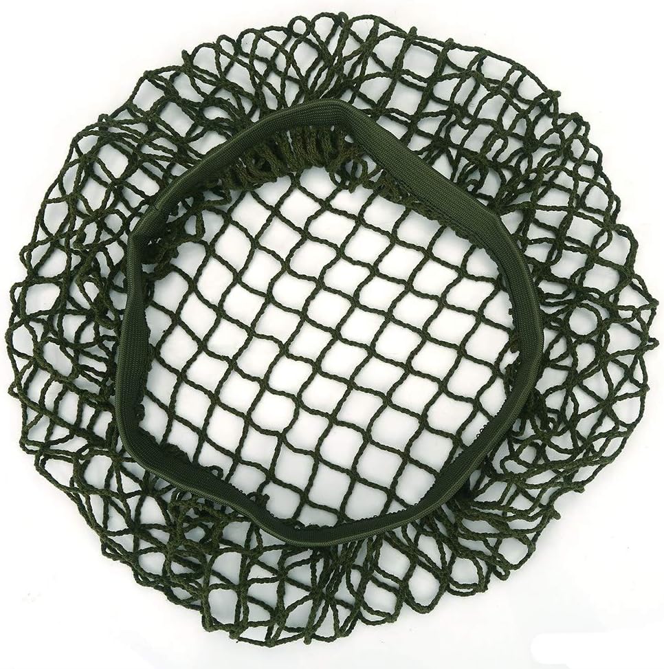 Green Nylon Helmet Net F66130