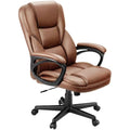 Black PU Leather High Back Adjustable Swivel Office Chair O8202